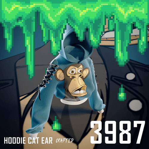 Ape Cat Ear Hoodie #3987