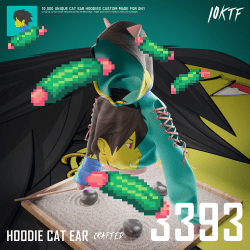 0N1 Cat Ear Hoodie #3393