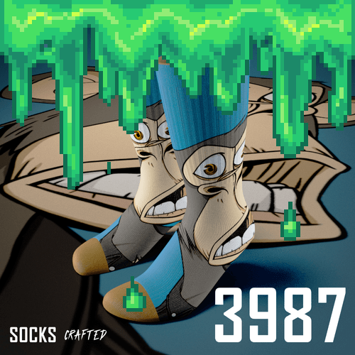 Ape Crew Socks #3987
