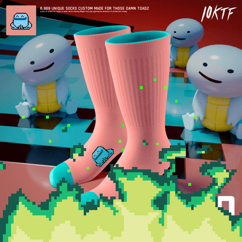 Toadz Crew Socks #1590