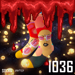 Galaxy Crew Socks #1036